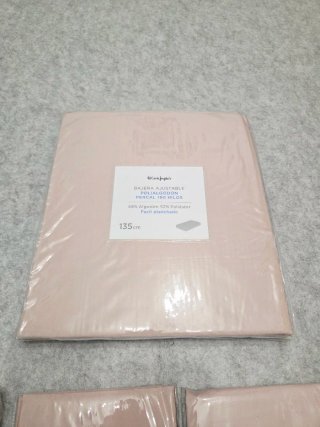 Juego de sábanas rosa 135cm El Corte Inglés