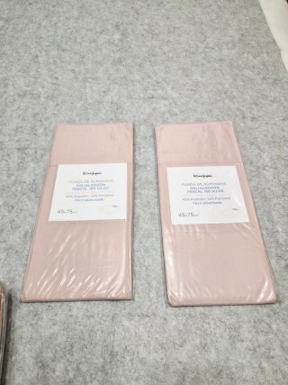 Juego de sábanas rosa 135cm El Corte Inglés