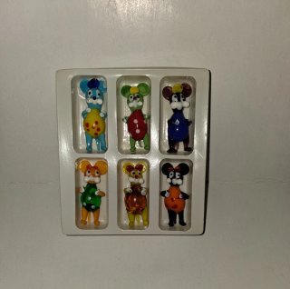 Statuine Topolino Vetro Murano Collezione