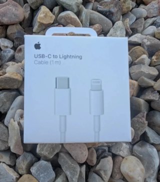 Cargador iPhone 20W USB-C + Cable Lightning 1m