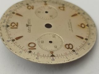 Qudrante cronografo vintage Zu