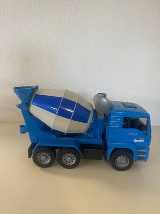 Camion Cementiera Bruder Blu