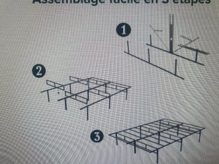 Somier Desmontable 190x90cm