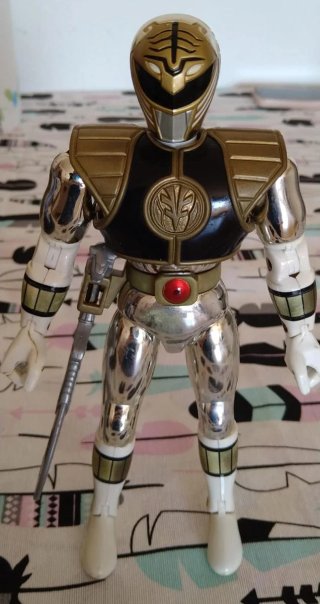 Action figure Power Ranger Bianco originale Bandai