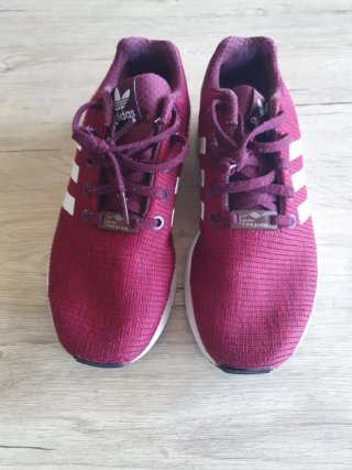 Adidas ZX Flux Torsion granate talla 37 1/3