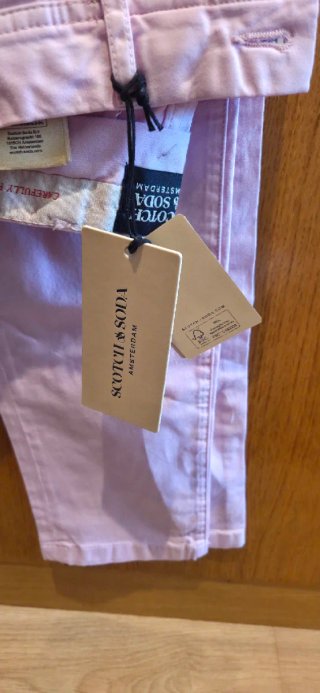 Pantalones Scotch & Soda Mott Rosa Talla 28/32