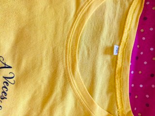 Lote 5 Camisetas Gráficas con letras talla l/xl