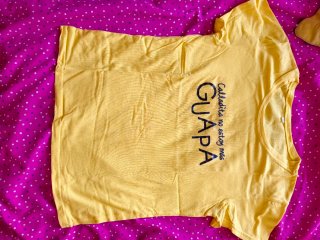 Lote 5 Camisetas Gráficas con letras talla l/xl