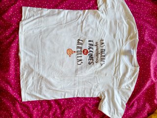 Lote 5 Camisetas Gráficas con letras talla l/xl