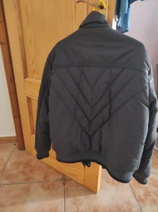 Chaqueta Moncler Negra/Gris