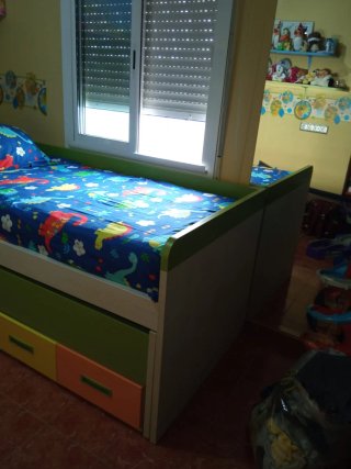 Cama nido infantil madera