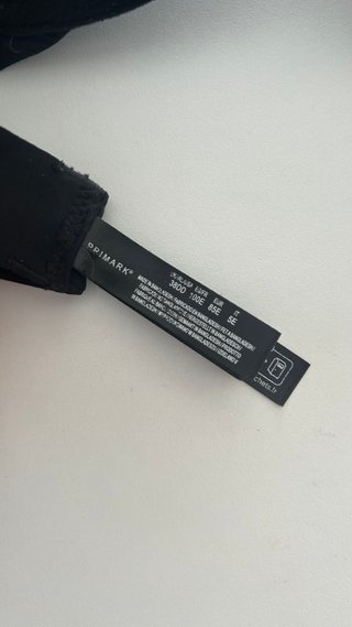 Sujetador negro Primark con brillos