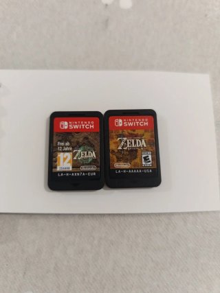 Zelda Tears of the Kingdom y Breath of the Wild Sw