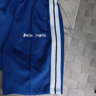 Palm Angels Shorts Blu/Bianco