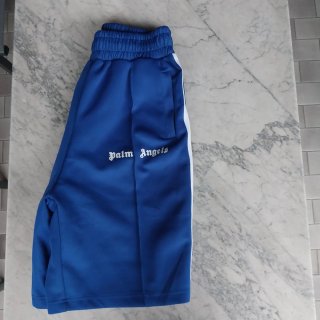 Palm Angels Shorts Blu/Bianco