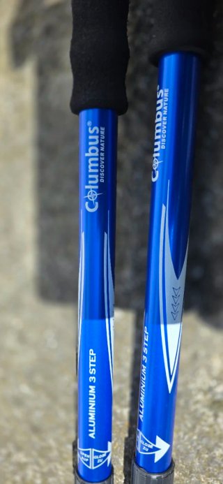 Bastones de trekking Columbus TRA7075