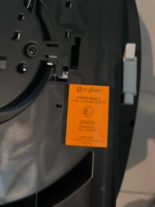 Base Z coche. Cybex i-size universal ISOFIX