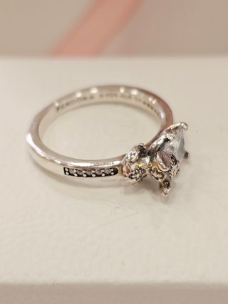Anillo Pandora Plata Stitch Disney+caja