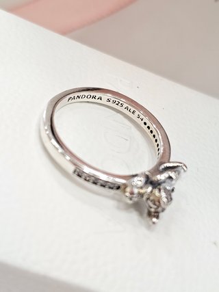 Anillo Pandora Plata Stitch Disney+caja