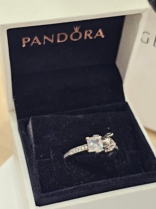 Anillo Pandora Plata Stitch Disney+caja