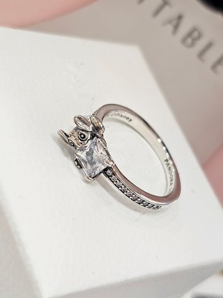 Anillo Pandora Plata Stitch Disney+caja