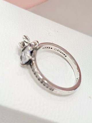 Anillo Pandora Plata Stitch Disney+caja
