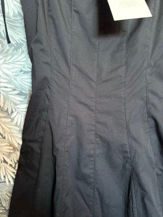 Vestido negro Zara tirantes finos