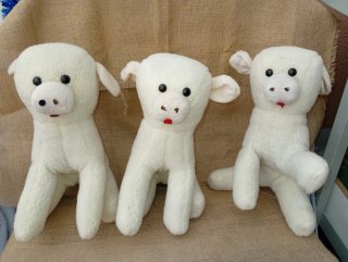 Lote Peluches Vintage Años 80