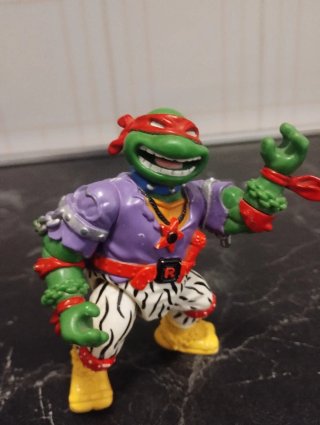 Action Figure Tartarughe Ninja Raphael Rock