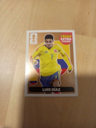 Cromo Extra Luis Díaz Bronce Panini