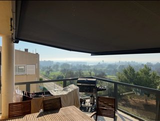 Toldo extensible 4.95x3 gris motorizado