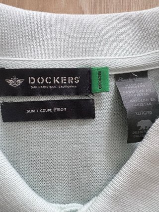 Polo Dockers Verde Claro Talla XL