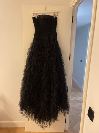 Vestido fiesta Pronovias largo negro