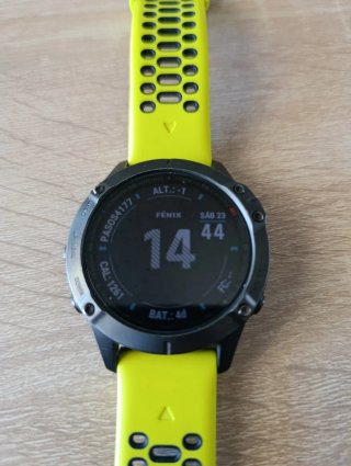 Reloj Garmin Fenix 6 Sapphire Amarillo