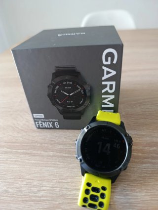 Reloj Garmin Fenix 6 Sapphire Amarillo