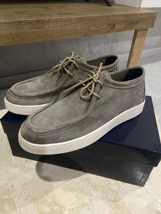 Scarpe uomo Made in Italy grigio/beige Tg 42