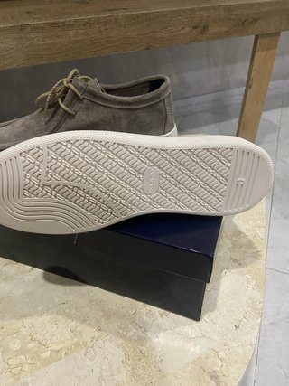 Scarpe uomo Made in Italy grigio/beige Tg 42
