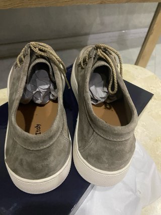 Scarpe uomo Made in Italy grigio/beige Tg 42