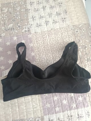 Reggiseno nero con bottoni XXL 5E