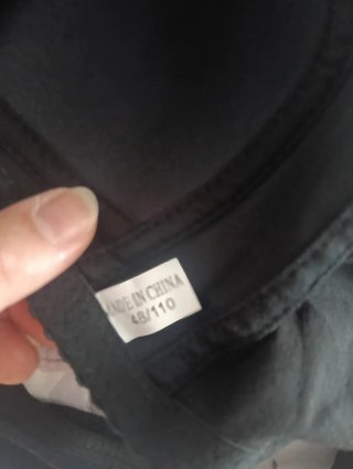 Reggiseno nero con bottoni XXL 5E