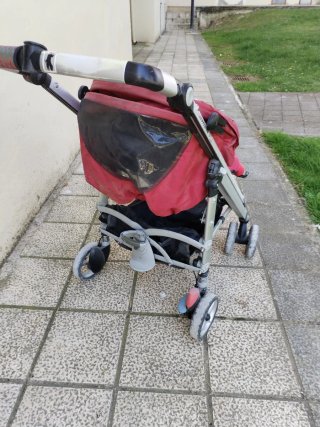Silla de paseo roja bebeconfort