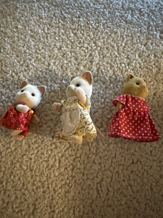 Figuras Sylvanian Families Gatos
