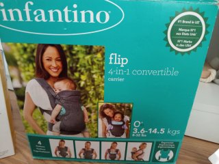 Mochila Portabebés Infantino Flip 4-in-1