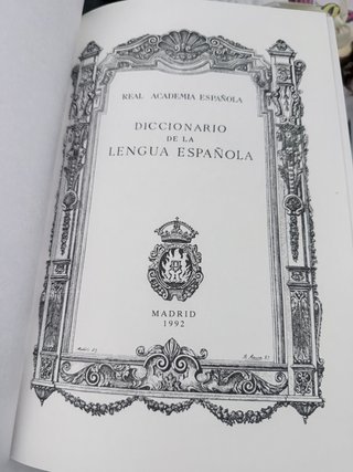 Diccionario de la Lengua Española