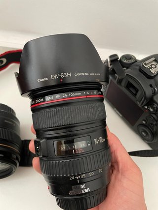 Lentes Canon EF 85mm f/1.8 y 50mm