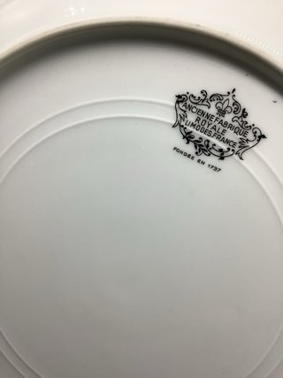 Piatto vintage ceramica floreale