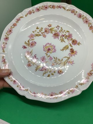 Piatto vintage ceramica floreale