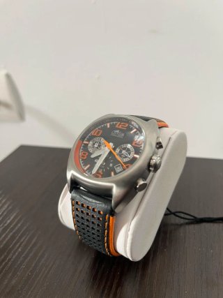 Reloj Lotus Cronógrafo Naranja Negro