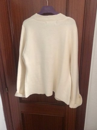 Chaqueta de punto Primark beige talla L