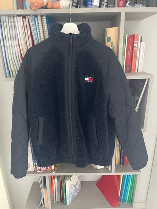GIUBBOTTO INVERNALE TOMMY JEANS BLU NUOVO